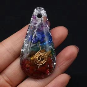 Meditation Seven Chakra Reiki Pendant - A