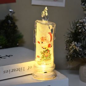 Christmas Flameless Candles for Home Decoration Christmas Gift - style 6 - M