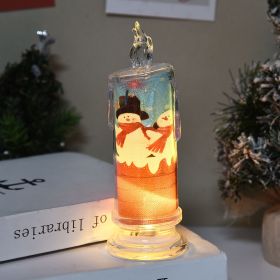 Christmas Flameless Candles for Home Decoration Christmas Gift - style 1 - S