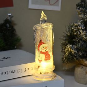 Christmas Flameless Candles for Home Decoration Christmas Gift - style 2 - S