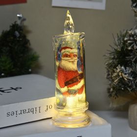 Christmas Flameless Candles for Home Decoration Christmas Gift - style 4 - M