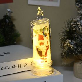 Christmas Flameless Candles for Home Decoration Christmas Gift - style 5 - S