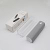 Mobile Phone Screen Cleaner 10ml Portable Rectangle Shape Microfiber Anti Dust Mobile Phone Screen Cleaner Spray Cleaner Wipe Bottle - light grey