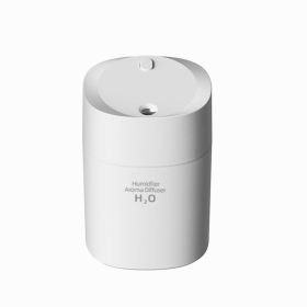 New K5 Aromatherapy Humidifier Car Mini Desktop USB Household Business Cute Pet Mute Gift Humidifier - White