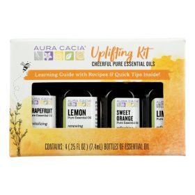 Aura Cacia - Ess Oil Uplifting Kit - 1 Each-1 Kit - Default