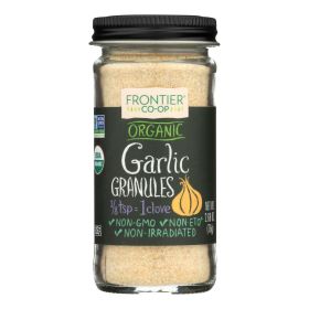 Frontier Herb Garlic - Organic - Granules - 2.70 Oz - Default