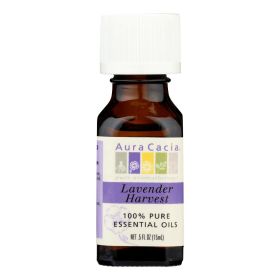 Aura Cacia - Pure Essential Oil Lavender Harvest - 0.5 Fl Oz - Default