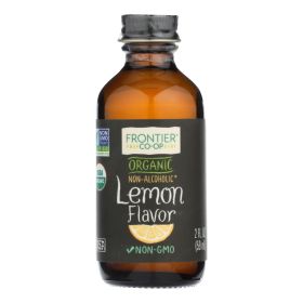 Frontier Herb Lemon Flavor - Organic - 2 Oz - Default