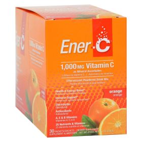 Ener-c Vitamin Drink Mix - Orange - 1000 Mg - 30 Packets - Default