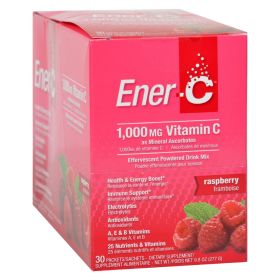 Ener-c Vitamin Drink Mix - Raspberry - 1000 Mg - 30 Packets - Default