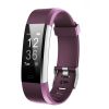 ID115PLUS HR bracelet-purple fitness tracker; with blood pressure heart rate sleep health monitor; f - default