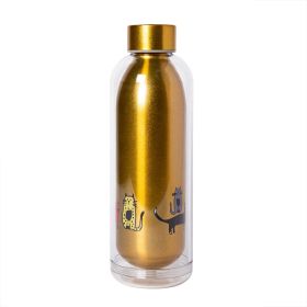 Biggdesign Cats Water Bottle - Gold