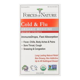 Forces Of Nature - Cold&flu Drp Max Immu - 1 Each - 10 Ml - Default