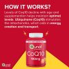 Qunol CoQ10 Gummies, 100mg, Ultra-High Absorption, Heart Health Supplement, 60 Count - Qunol