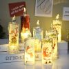 Christmas Flameless Candles for Home Decoration Christmas Gift - style 5 - M