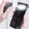 Mobile Phone Screen Cleaner 10ml Portable Rectangle Shape Microfiber Anti Dust Mobile Phone Screen Cleaner Spray Cleaner Wipe Bottle - light grey