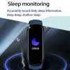 M7 Smart Watch Bluetooth Step Counting Sports Smart Bracelet Fitness Tracker Heart Rate Blood Pressure Sleep Monitor Smartwatch - Black - Italy