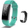 ID130PLUS HR bracelet-green+black; fitness tracker; with blood pressure; heart rate; sleep health mo - default