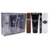 Cuba Black by Cuba for Men - 4 Pc Gift Set 3.4oz EDT Spray; 1.7oz EDT Spray; 3.3oz After Shave; 6.7oz Shower Gel - Men - 4 Pc Gift Set